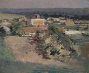 Theodore Robinson The Red House Spain oil painting artist